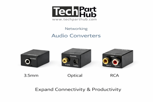 Audio Converter (3.5mm, Optical, RCA)