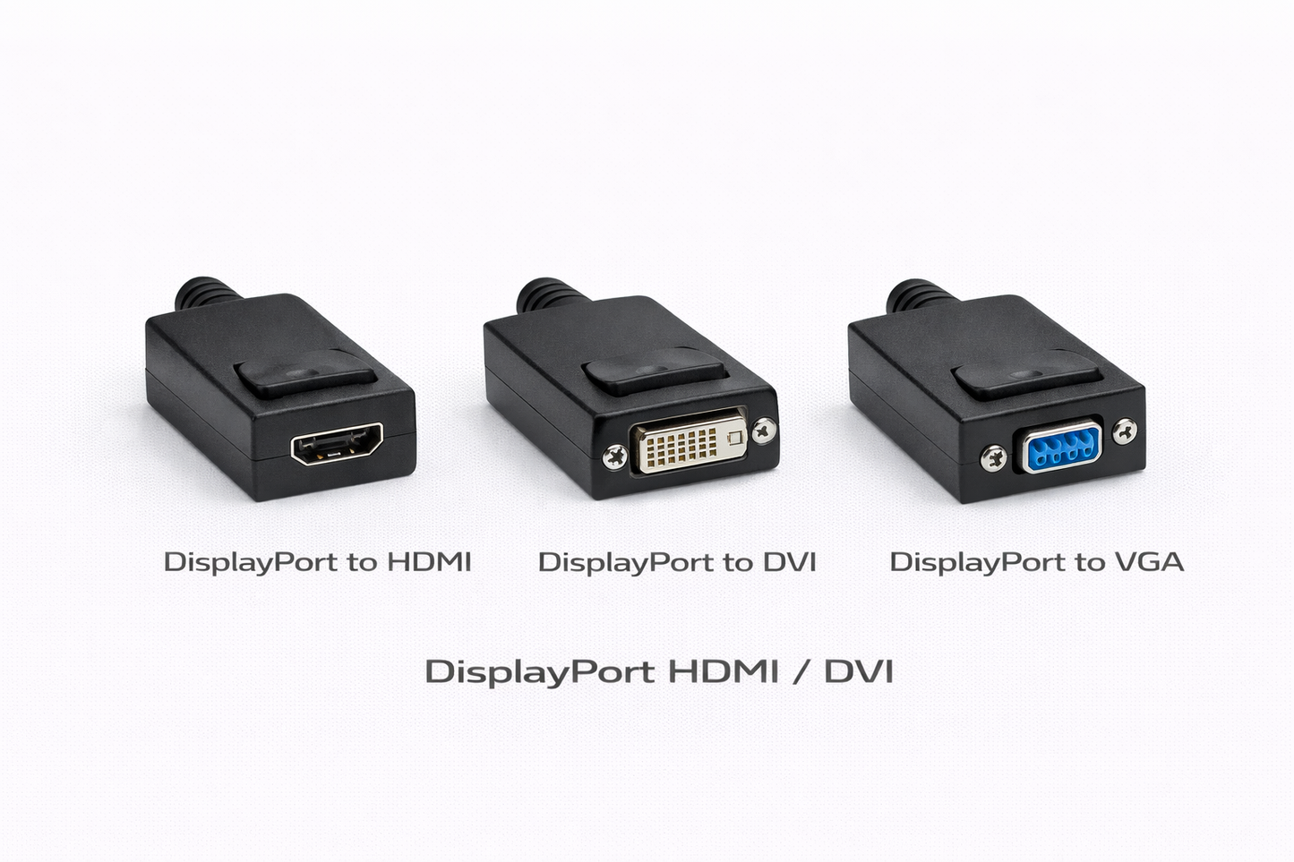 DisplayPort to HDMI / DVI / VGA