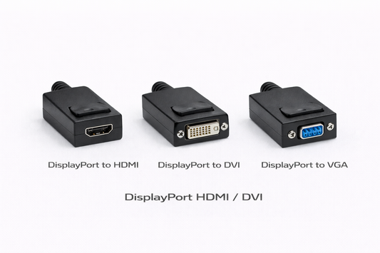 DisplayPort to HDMI / DVI / VGA