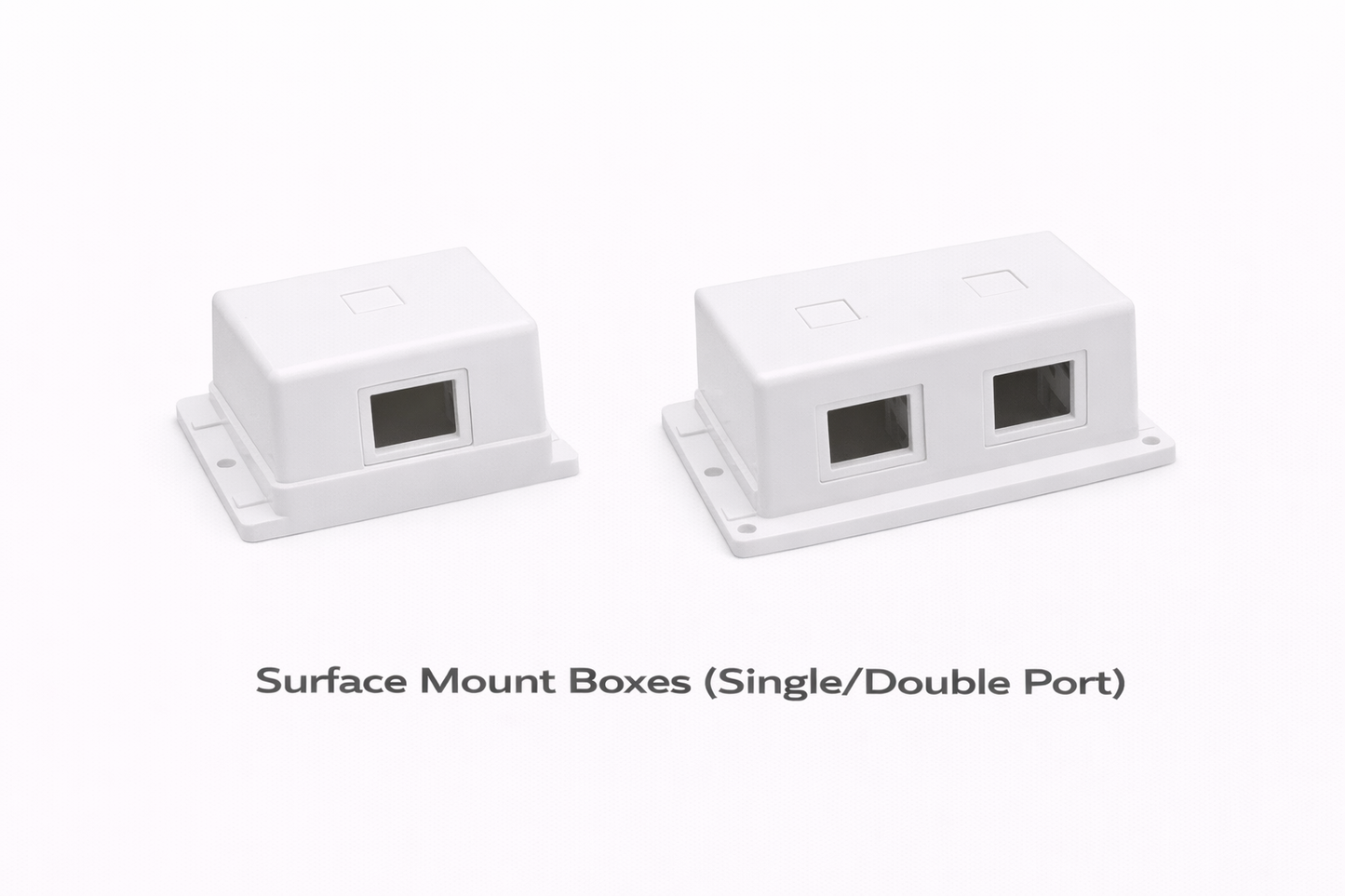 Surface Mount Boxes (Single/Double Port)