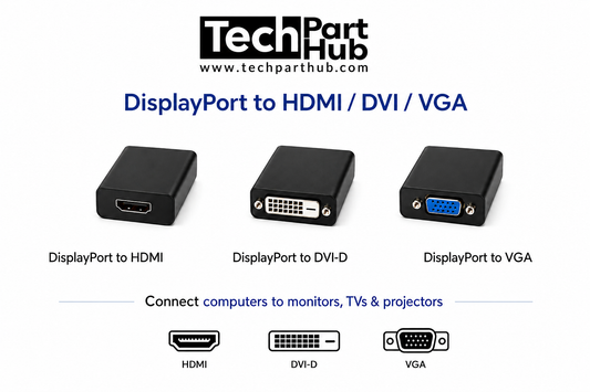 DisplayPort to HDMI / DVI / VGA