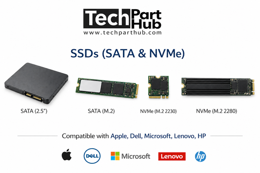 SSDs (SATA & NVMe)