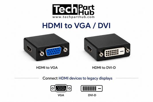 HDMI to VGA / DVI