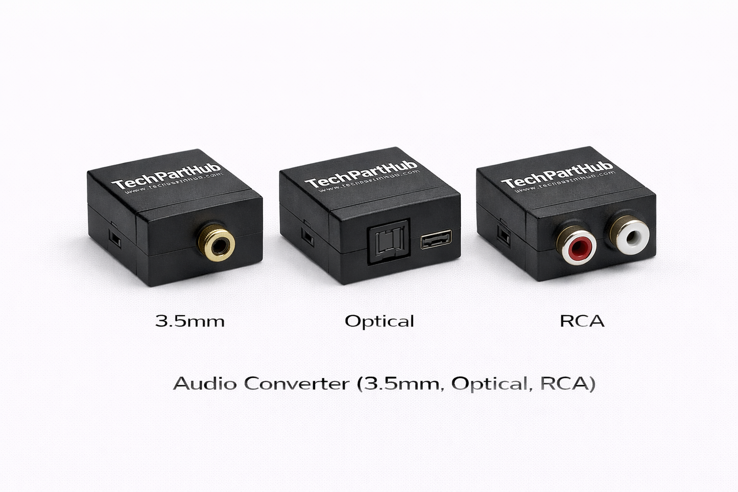 Audio Converter (3.5mm, Optical, RCA)