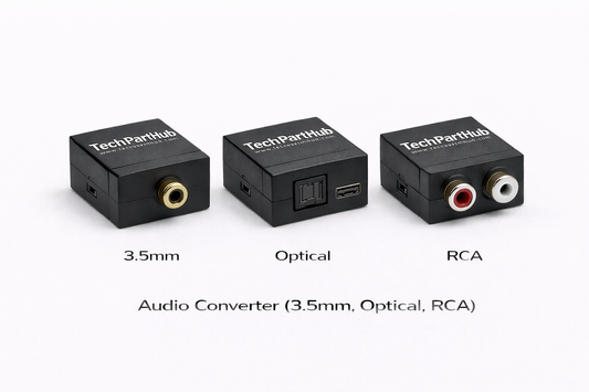 Audio Converter (3.5mm, Optical, RCA)