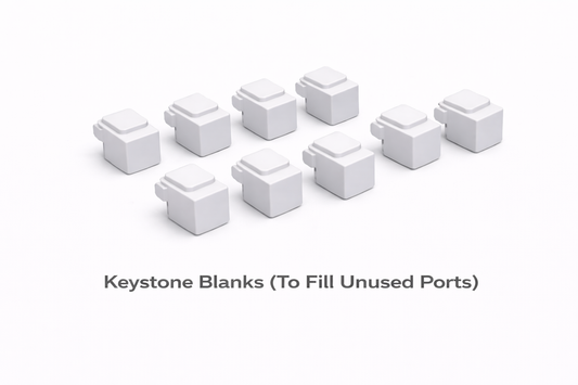 Keystone Blanks (To Fill Unused Ports)