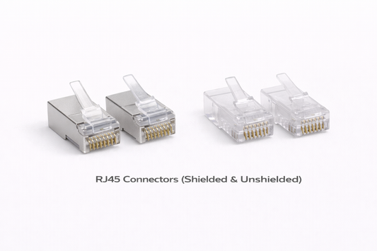 RJ45 Connectors (Shielded & Unshielded)