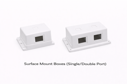 Surface Mount Boxes (Single/Double Port)
