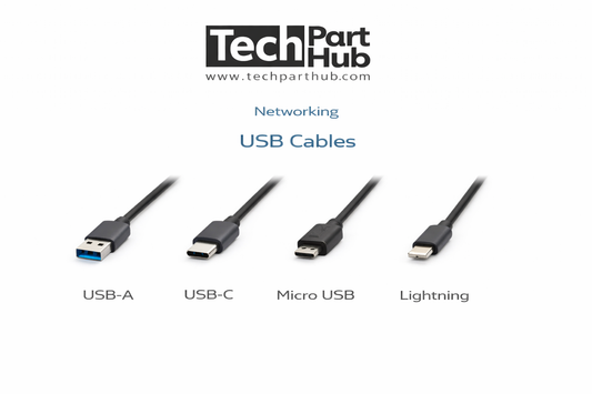 USB Cables (USB-A, USB-C, Micro USB, Lightning)