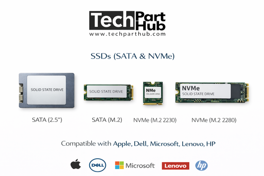 SSDs (SATA & NVMe)